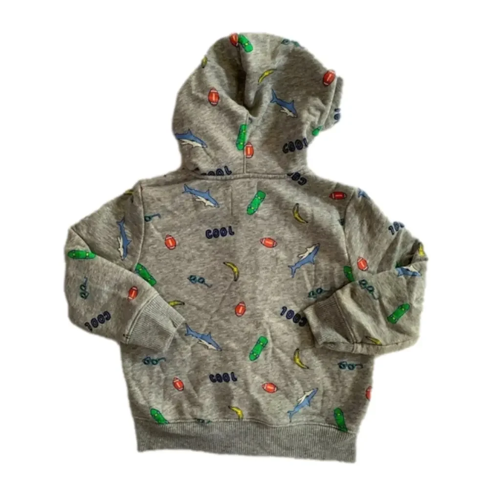 Old Navy Cool Fleece I terrines Hooded & Zippered Jacket Size 5T